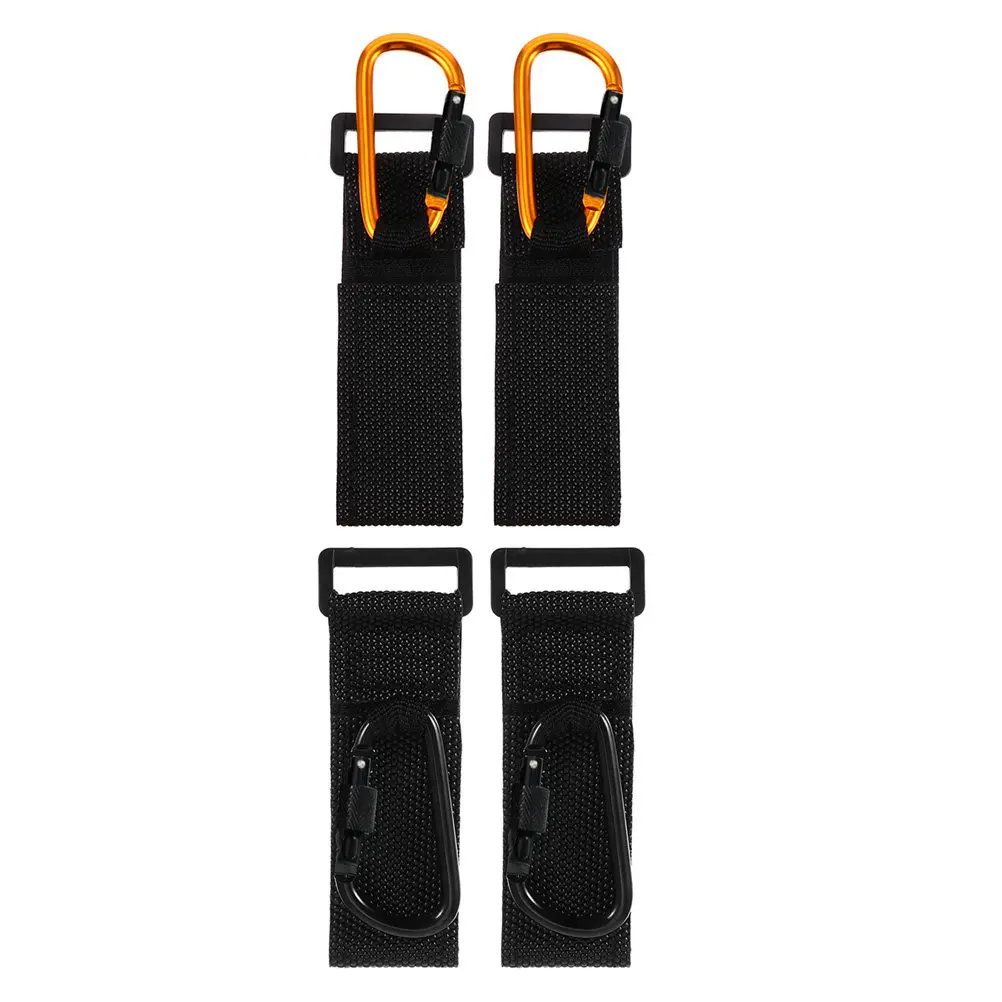 

4Pcs Baby Stroller Hooks Nonslip Strap for Shopping Cart Pushchair Bag Holder Clips Hanging Accessories Stroller Hooks
