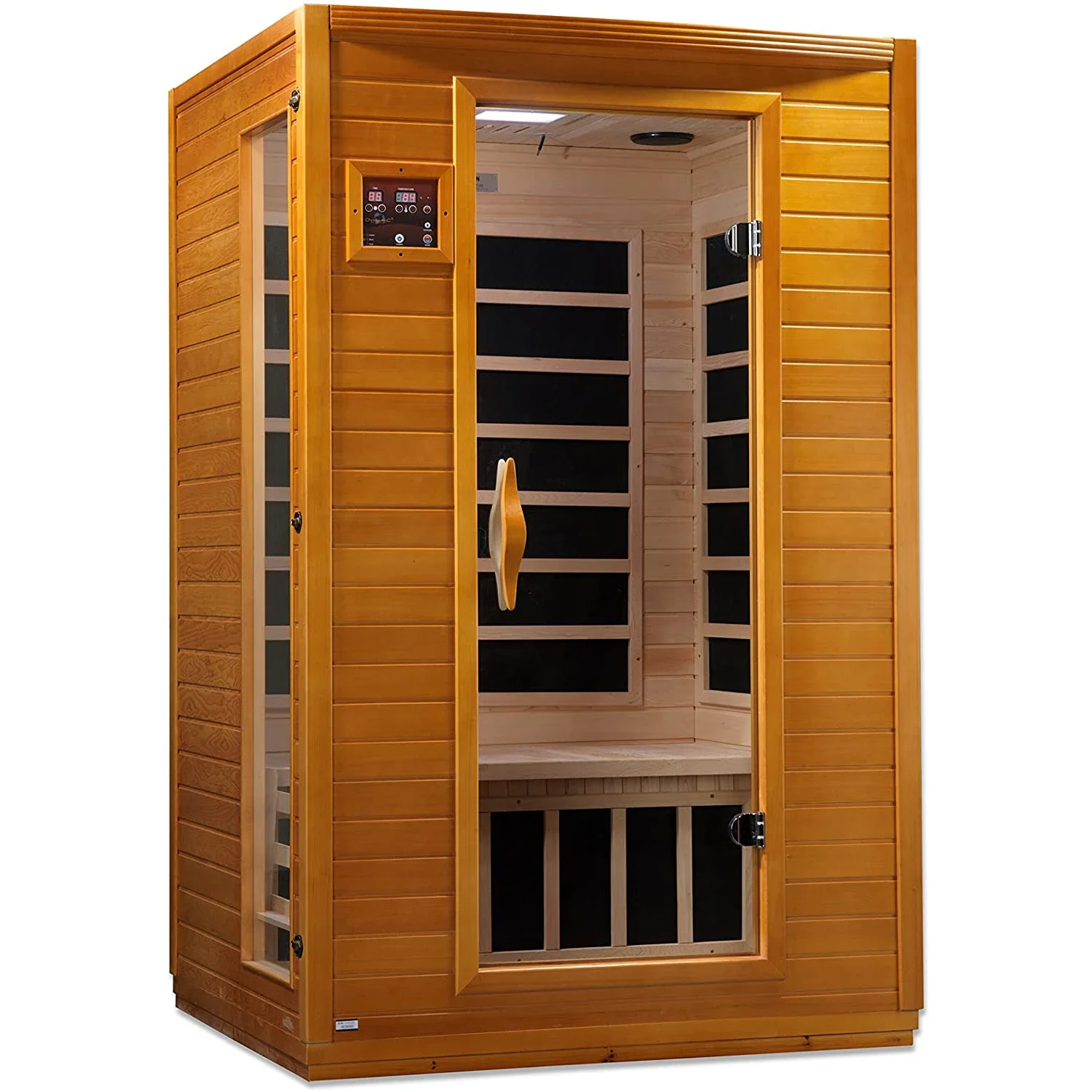 Design Infrared Indoor Sauna Steam 2 Person Infrared Sauna Room  Wood Sauna Cabinet with