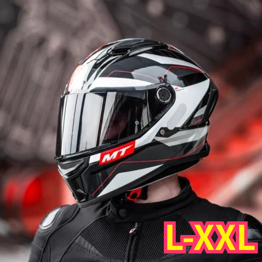 

MT Stinger 2 Motorcycle Full Face Helmet Lightweight Breathable Four Seasons Helmet for Men Women