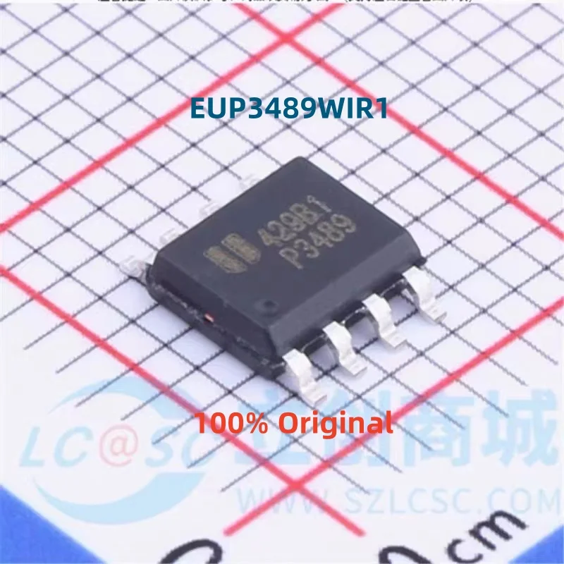 10PCS 100% New EUP3489WIR1 EUP3482DIR1 EUP8209-84DIR1 SOP-8 Brand New Original Chips ic