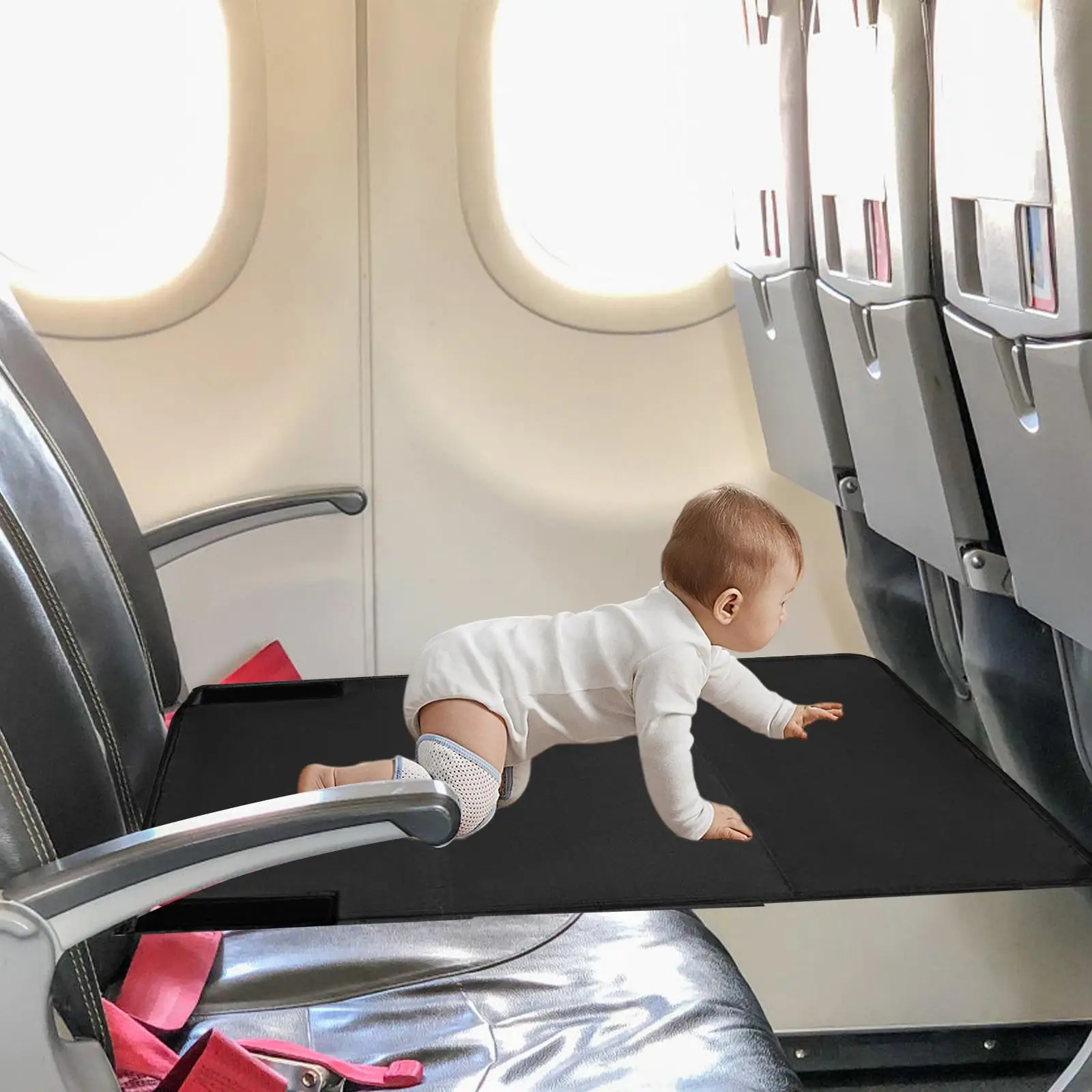 Airplane Footrest for Kids, Toddlers Travel Bed, Airplane Foot Hammock For