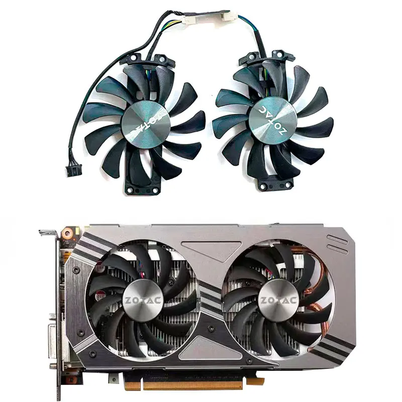 GA81S2UGA92S2U 75mm 4Pin GTX 960 Cooler Fan For ZOTAC GTX960 、 4G PCI-EDC Graphics Video Card Cooling Fan