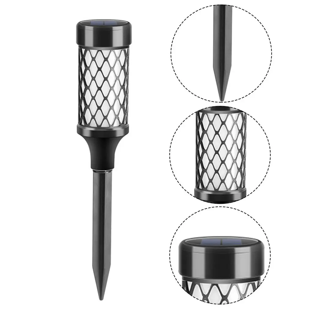 LED Solar Light para o exterior, Luminaria Street Lamp, Decoração do jardim, lanterna, impermeável, energia solar, gramado, Pathway Lights