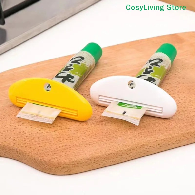 Multifunktions Gesichtsreiniger Dispenser Squeezer Zahnpasta Squeezer Manuelle Gepresste Zahnpasta Rohr Clips Bad Zubehör