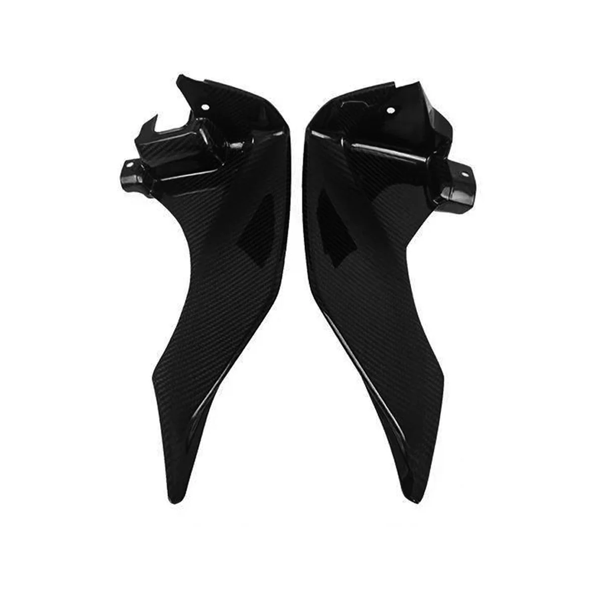 3K ألياف الكربون الجافة الجبهة داش مدخل هواء رام غطاء لوحة هدية القلنسوة لياماها YZFR1 YZF R1 R1S 2015 2016 2017 2018 2019