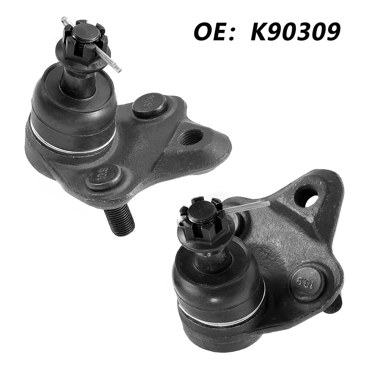 

2 шт. K90309 передние нижние шаровые шарниры для Toyota Corolla 1996-2008 2001-2005 RAV4 Prius 2000-2005 Celica 2017-2019 Prius Prime