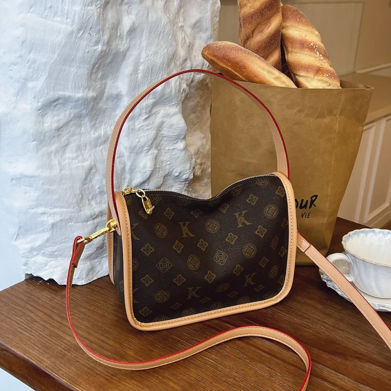 

Роскошная винтажная сумка-подушка для подмышек 2025 года, просторная женская сумка через плечо, универсальная сумка через плечо «день-ночь»