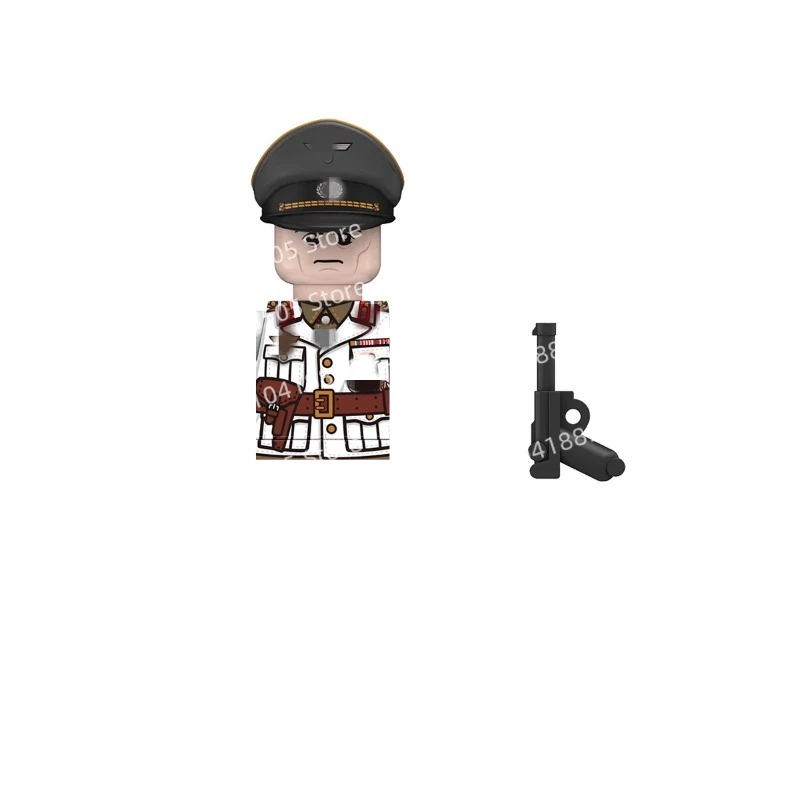 MOC militaire bouwstenen, mensen, infanterie van derden, stormtroopers, snippers, officieren, bewakers