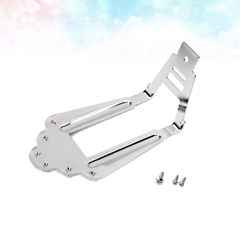 

Silver Piano Bridge Guitar Parts Accessories GA419 Tailpiece Electric Component