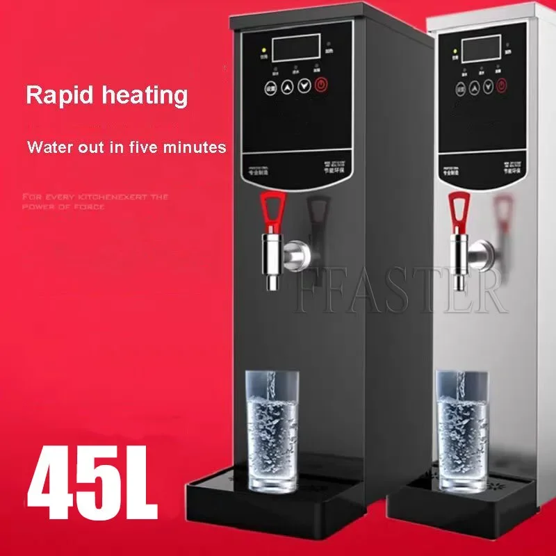 Buruimu Commercial Electric Boiling Water Machine Thermal Insulation 45L/H Hot Water Machines Tea Maker Milk Tea Shop