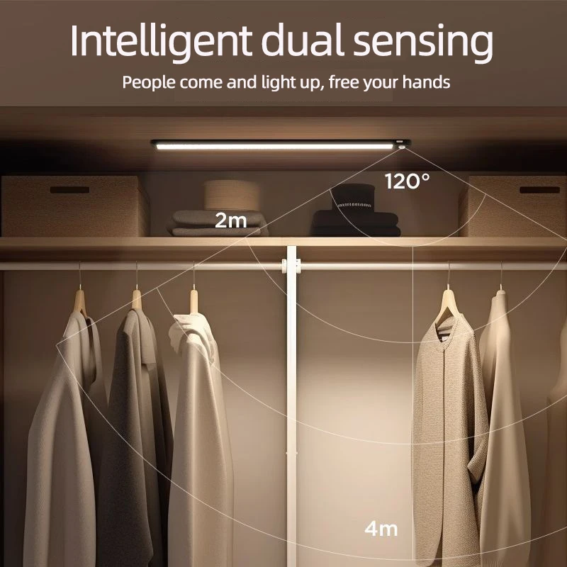 Yeelight LED Sensor Night Light Smart Human Body Sensor Light Strip Corridor Wall Cabinet Light Rechargeable Global Version image 5