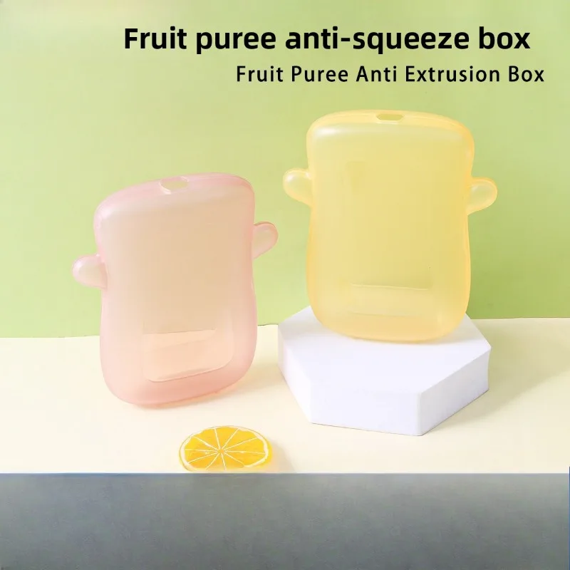 Baby and Infant Anti-Squeeze Fruit Puree Box  Baby Yogurt Bag Feeding Tool  Child Tableware  Baby Food Container