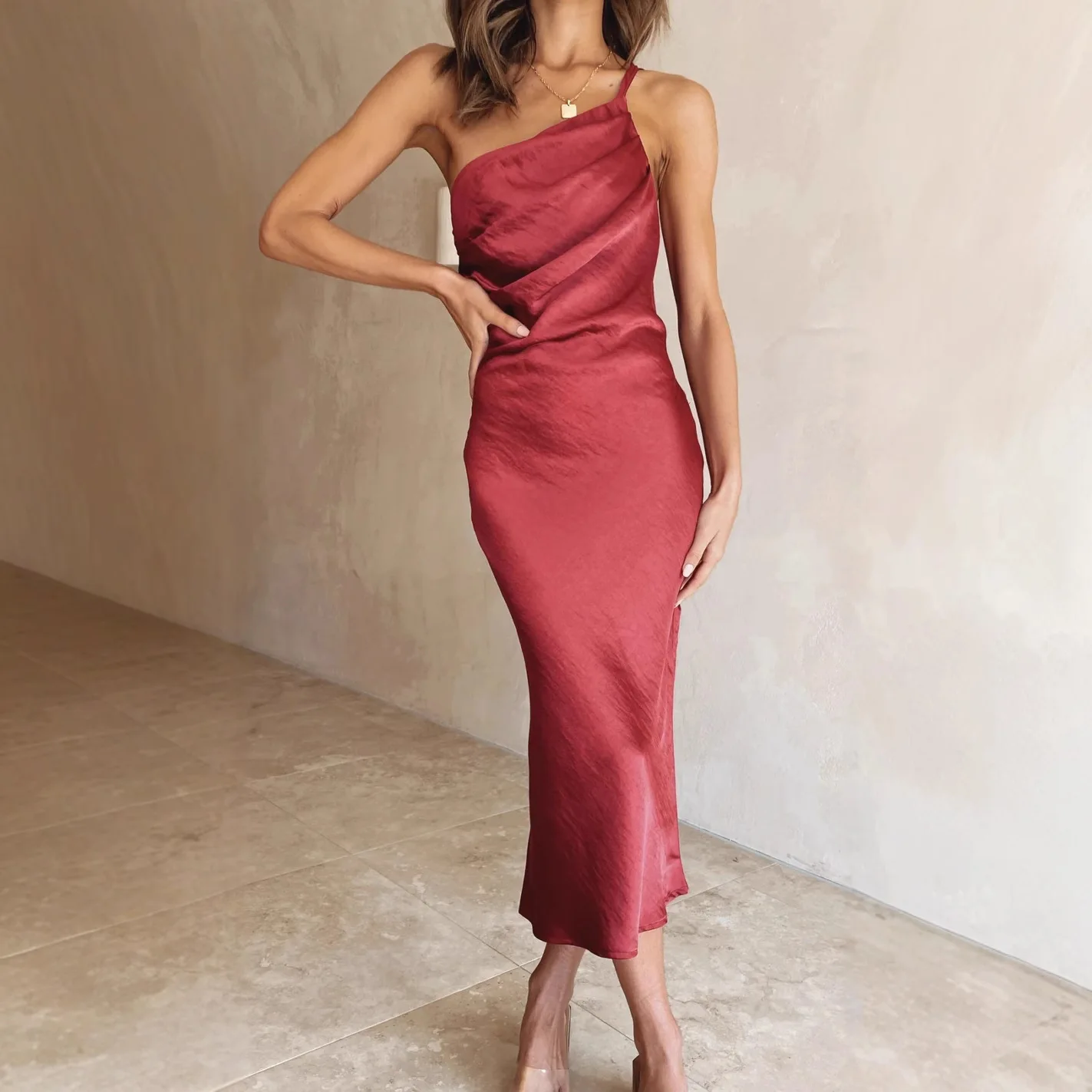 Faionable Mid-Lengt… - image