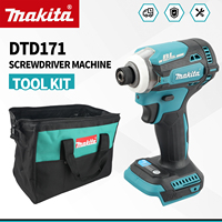 Makita DTD171 18V Brushless Impact Driver Rechargeable Screwdriver Drills Cordless Power Tools and new Oxford toolkit