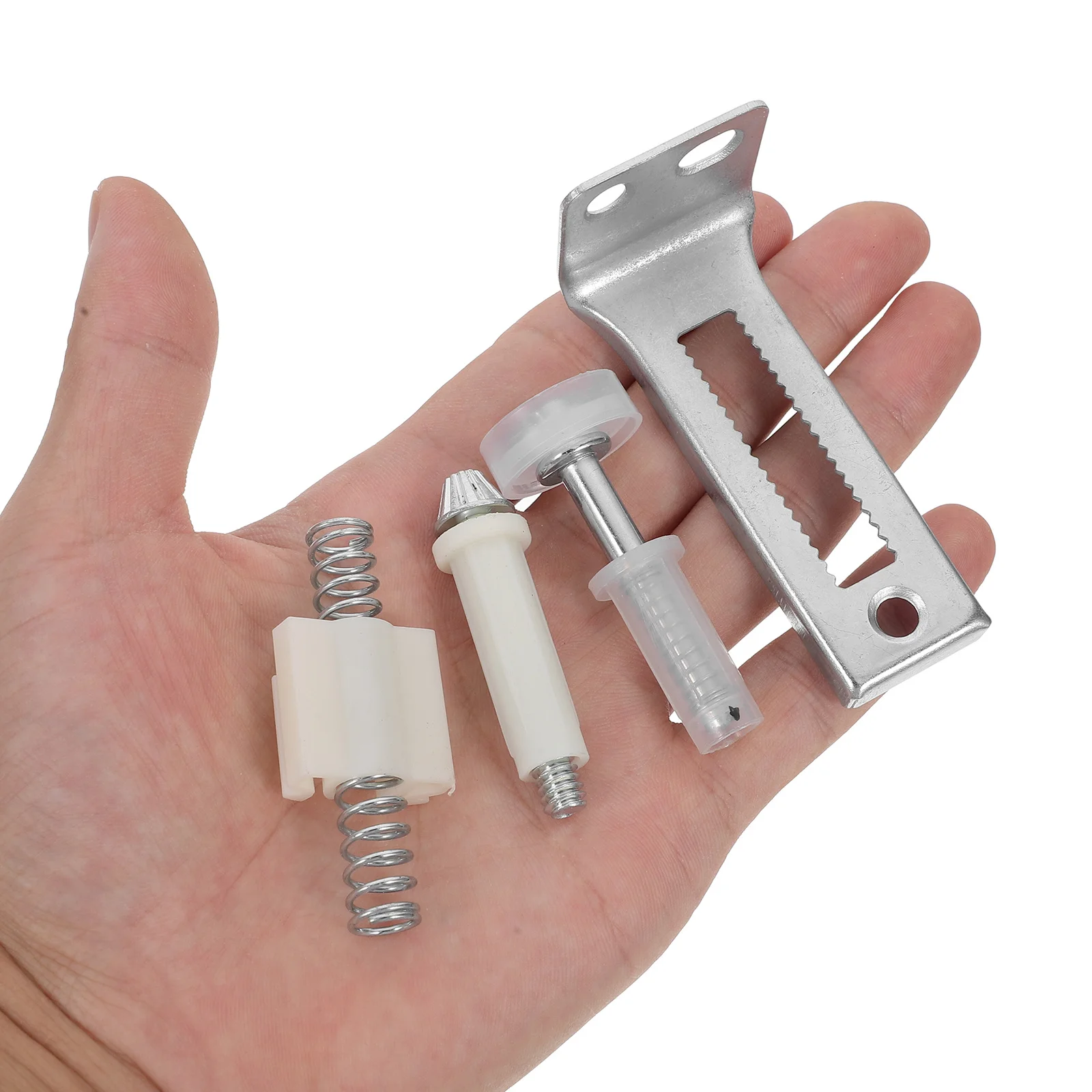 1 مجموعة 1 مجموعة Bifold طقم أدوات الباب خزانة من الفولاذ المقاوم للصدأ محاور الأكورديون مفصلات علوية لانزلاق أجزاء الأبواب القابلة للطي