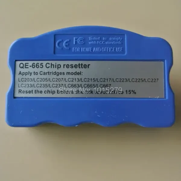 LC203 Printer Ink Cartridge Chip Resetter LC213 Reset for Brother LC203 LC213 LC223 LC233 LC665 Printer Cartridge Chip Resetter