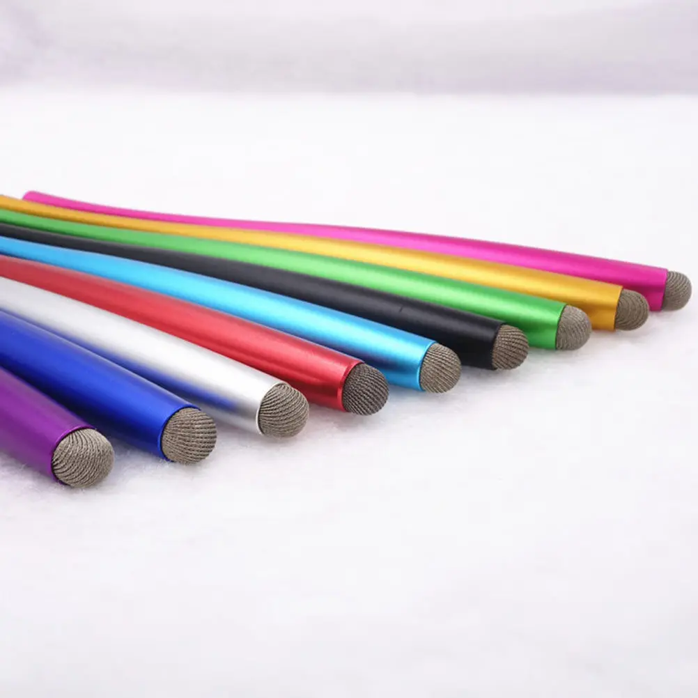2Pcs Stylus Pen for Touch Screen Slim Waist Lightweight Comfortable Grip Premium Metal Stylus for Tablets Smartphones Drawing