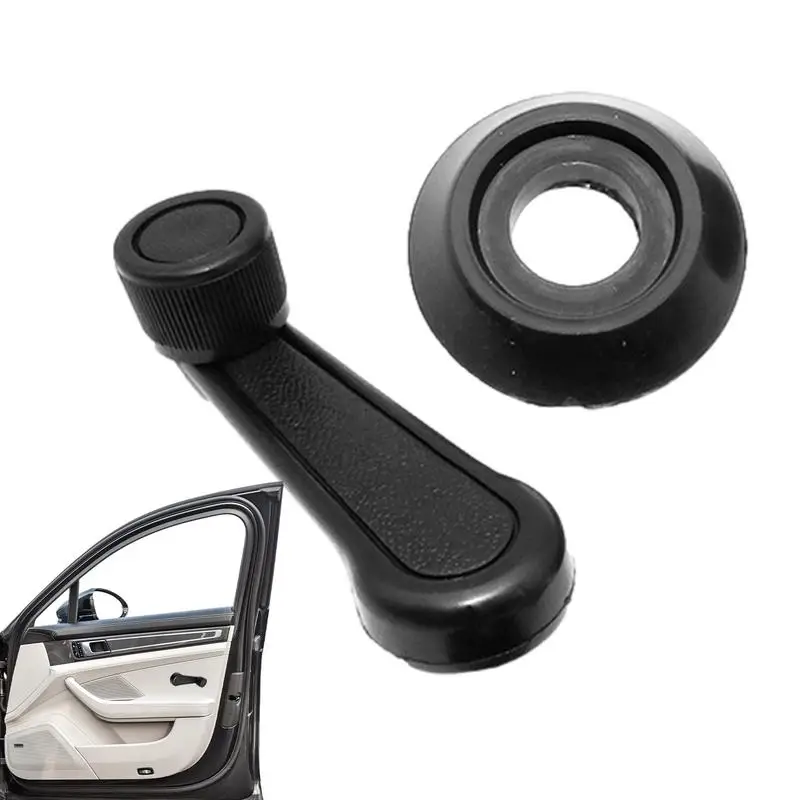 Car Door Window Handle Car Window Handle Winder Riser Car Window Crank Automotive Replacement Riser Handle Durable Easy