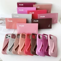 for Girl Pink Makeup Rhode With Box Lipstick Holder Phone Case for IPhone17 Air 11 12 13 14 15 16 Pro Max Plus Lip Gloss Cover 1