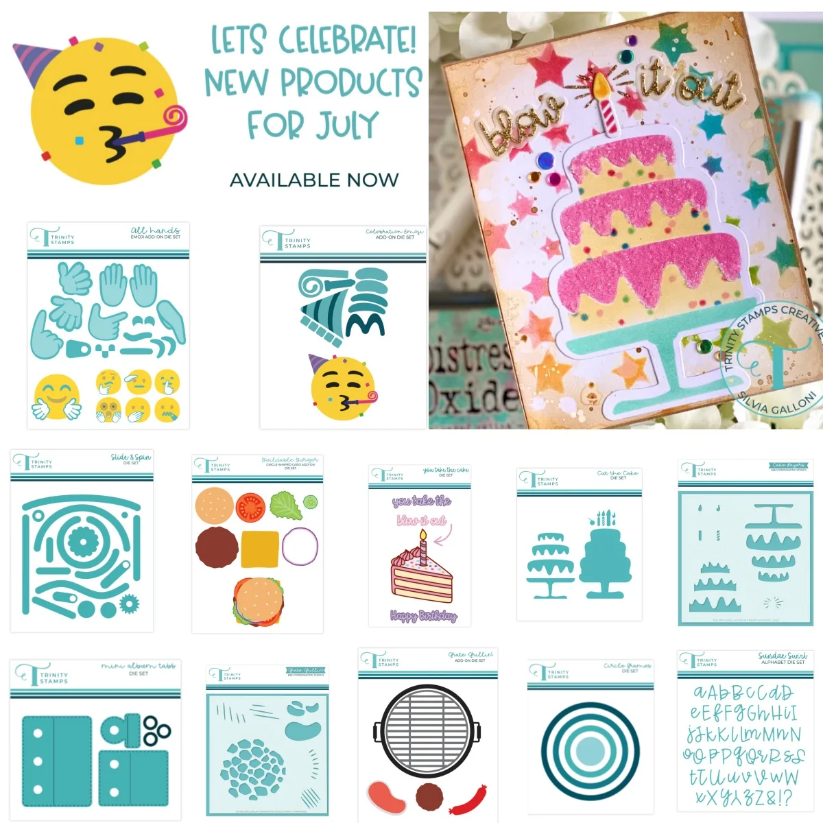 

Celebration brithday Cake Summer Picnic Decorations Wildflowers Circle Card Add-Ons Cutting Dies Stamps Stencil DIY Scrapbook