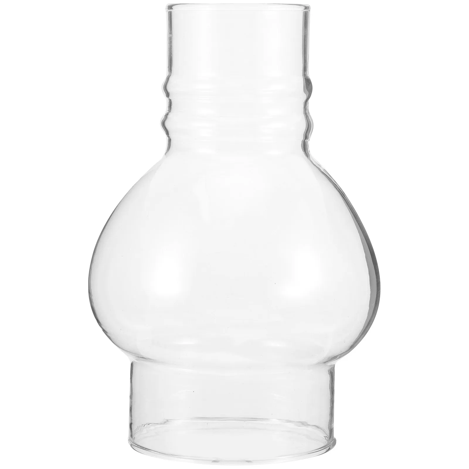 

Прозрачный круглый утолщенный ветрозащитный стеклянный колпак для масляной лампы, сменный прозрачный плафон для ламп