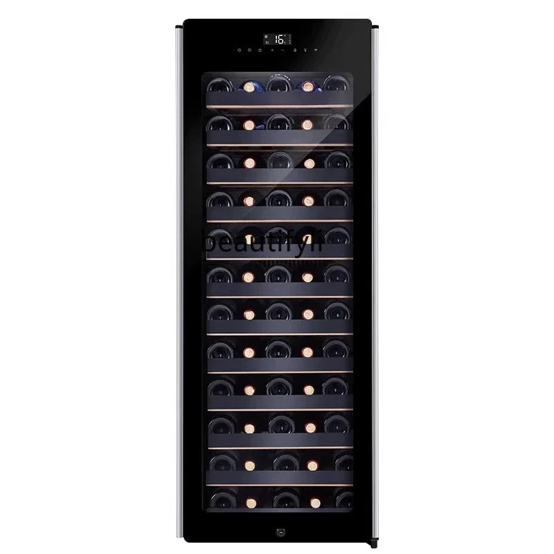 

A61 Red wine thermostatic wine cabinet Household light luxury wine cabinet Tea refrigerated cabinet Advanced