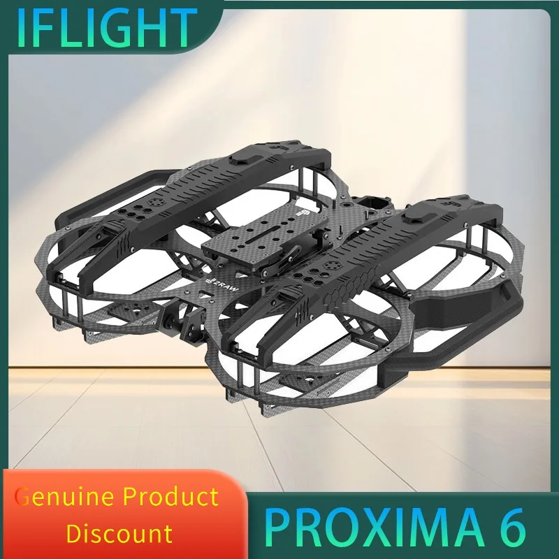 

Рама iFlight Proxima 6 Cinelifter, колесная база 262 мм с толщиной руки 3 мм для RC FPV Drone