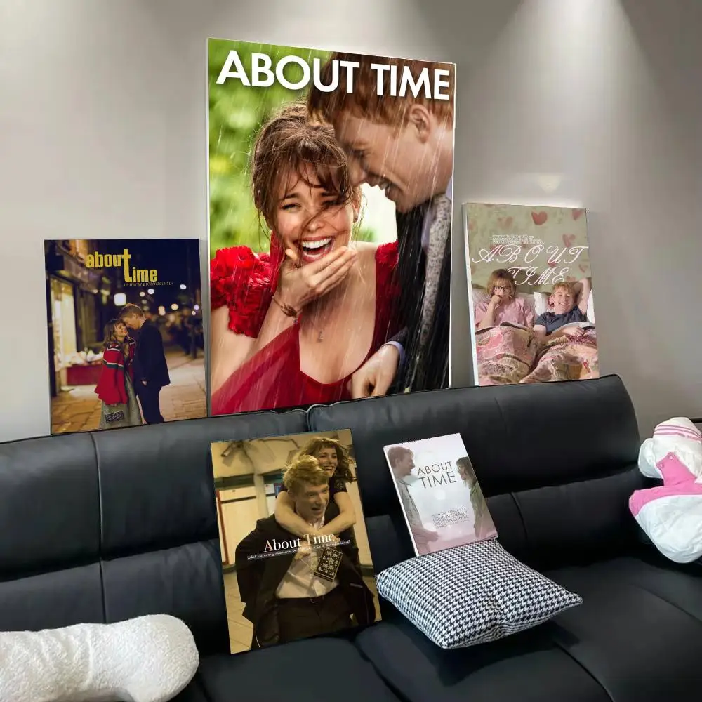 TV A-About Time Poster Modern  Wall Art Aesthetic Minimalist Bedroom Decor Cafe Home Gift