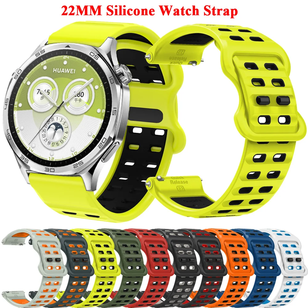 22Mm Silicone Watch… - image