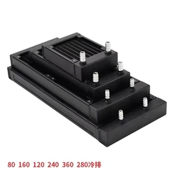 Syscooling AS160 Aluminum Computer Radiator Water Cooler Cooling For Heatsink Exchanger liquid Cooler