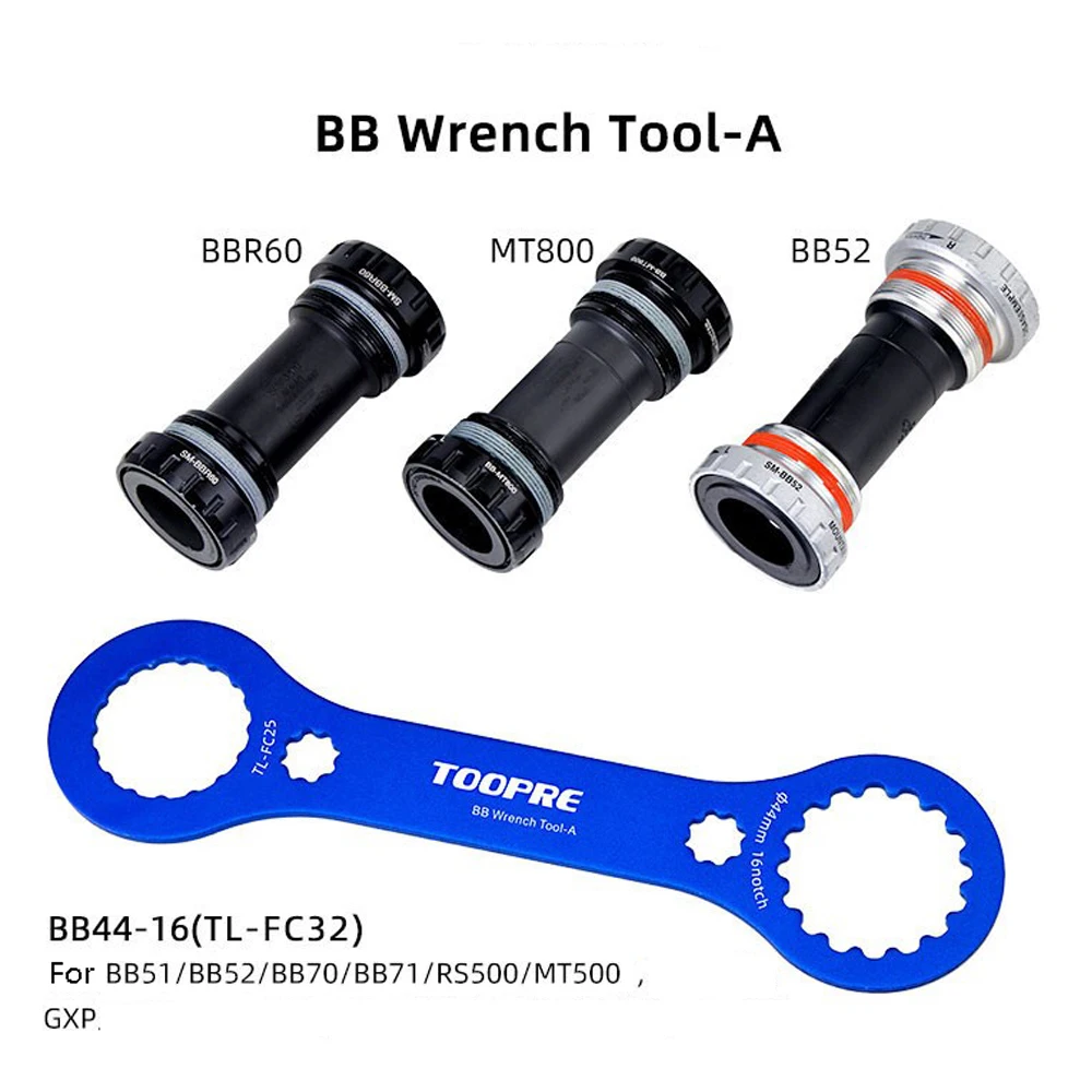 Bottom Bracket Wrench Tool For FC-25 FC-24 DUB-BSA TOOLS MT800 BB52 BB51 BBR60 BB70 MT500 RS500 BBR60 BBR9100 GXP