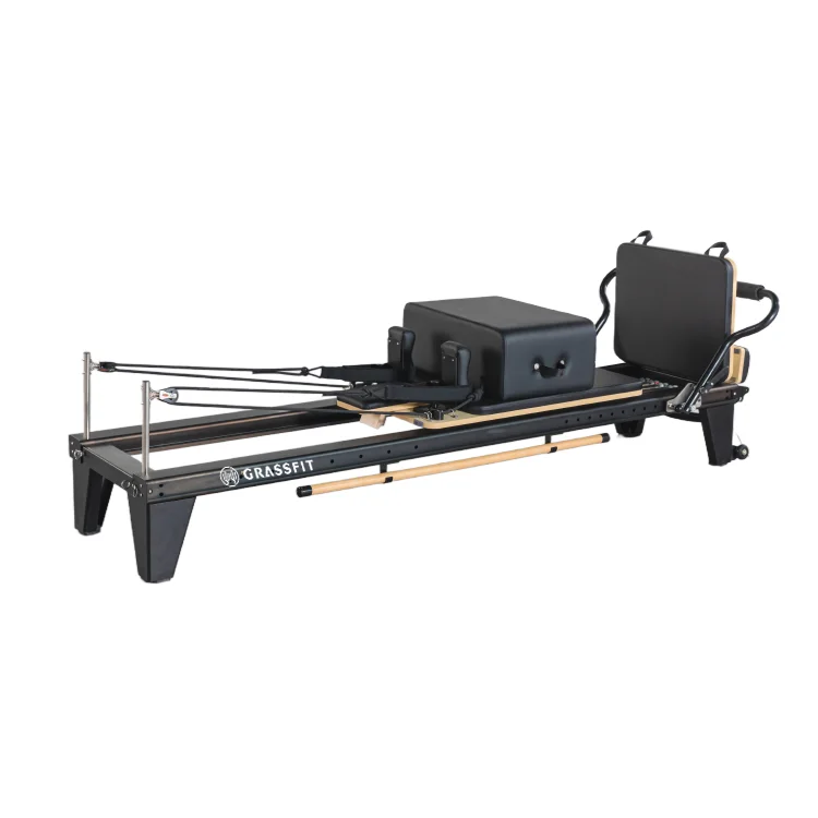 

Commercial Pilates Reformer Pilates Reformer Full Track Aluminum Pilates Equipment Machine For Yoga Studio