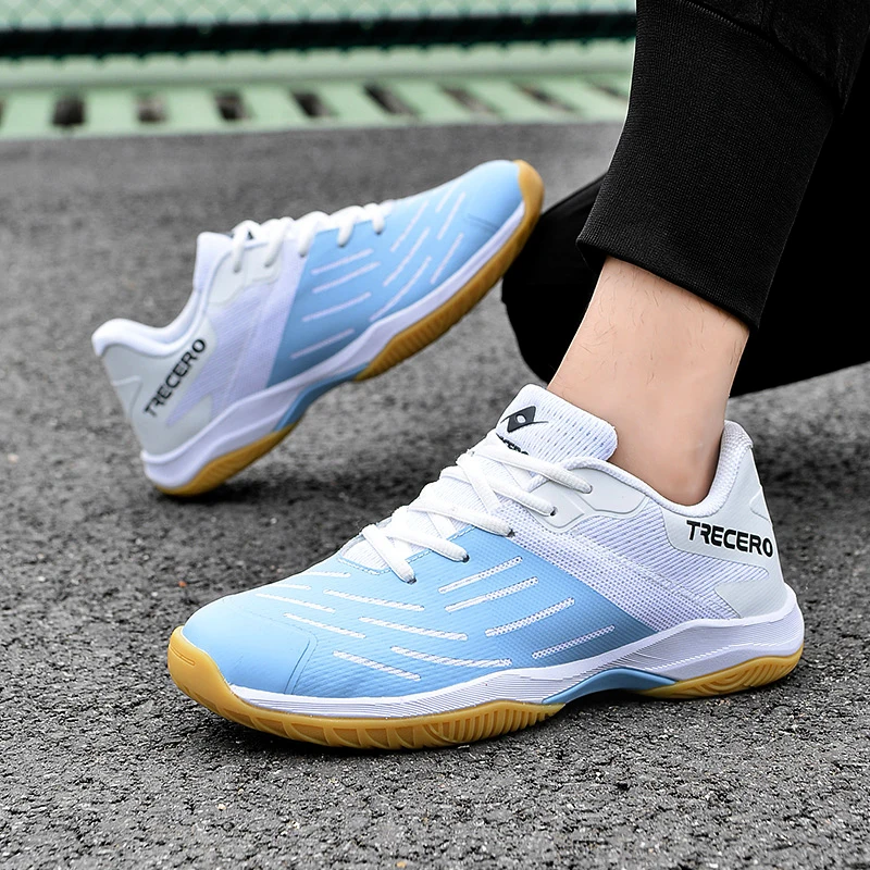 New Men Luxury Style Volleyball Sport Shoes Non-slip Women Table Tennis Sneakers Big Size Teenager Badminton Tennis Shoes X-826