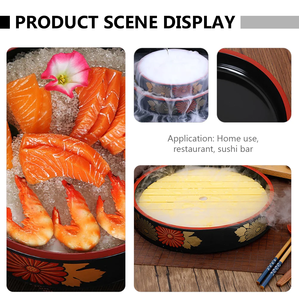 Japanese Serving Trays Sushi Plate Dinner Plates Sashimi Storage Hand-Pulled Noodle