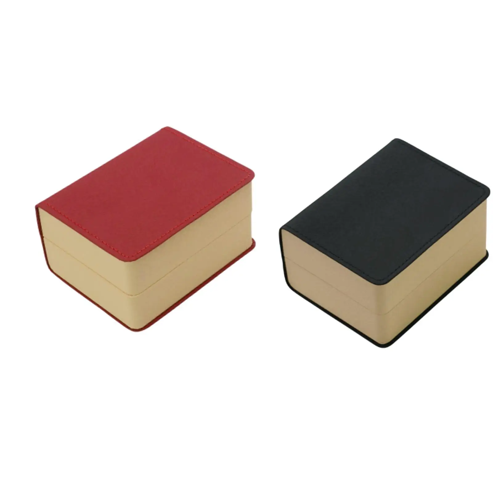 Single Watch Storage Box PU Leather Elegant Watch Case with Pillow for Women Men