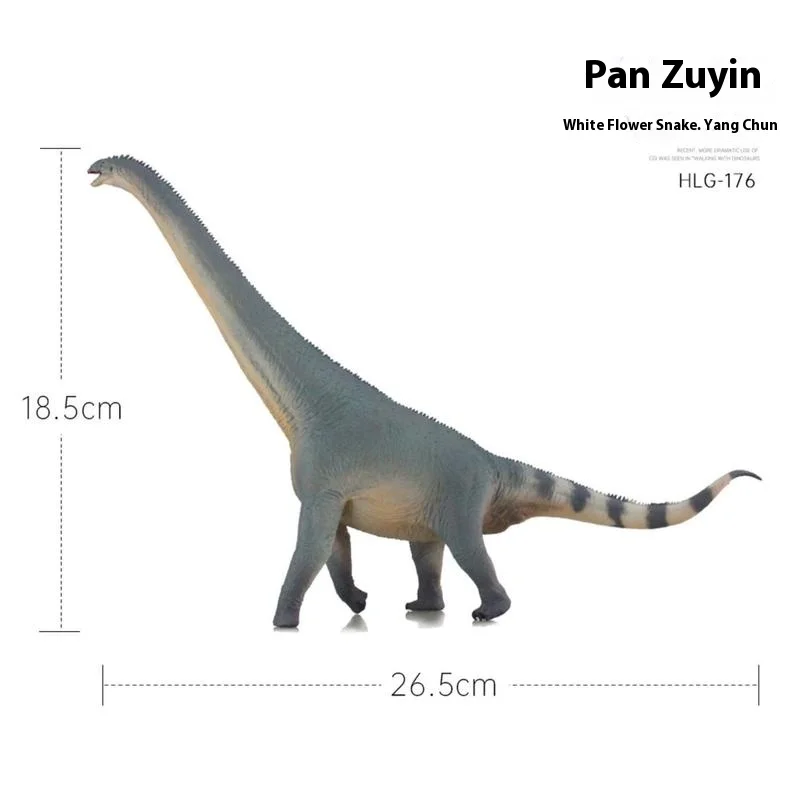 منتج جديد: Haolonggu Panzuosaurus Longnecked Longmenxi Dragon Jurassic Dinosaur لعبة أطفال نموذج هدية 1/35