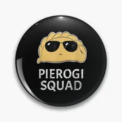 Polish Pierogi Squad Poland shirt Pin Buttons Brooches  Jewelry Accessory Customize Brooch Fashion Lapel Badges