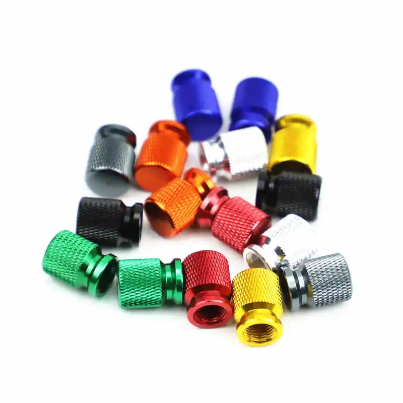 Automobile and Motorcycle Modified Tire Valve Cap Aluminum Alloy Valve Decoration Off-Road Vehicle Valve Screw
