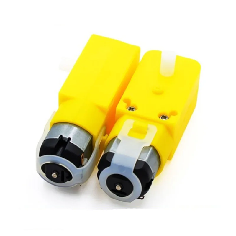 1~100Pcs Four-wheel Drive Vehicle Strong Magnetic Motor TT Motor DC Reduction Motor Single Axis 1:48 1:120 1:220