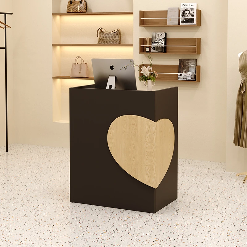 

Decorations Office Reception Desks Modern Minimalist Storage Trendy Reception Desk Counter Hair Salon Commercial Furniture