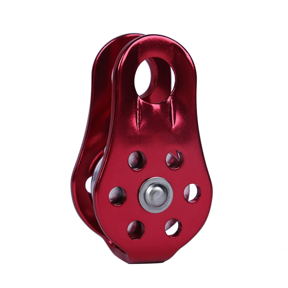 

Achieve higher efficiency with our premium pulleys 20KN Single Pulley General Purpose Fixed Side Rope Pulley Climbing Arborist