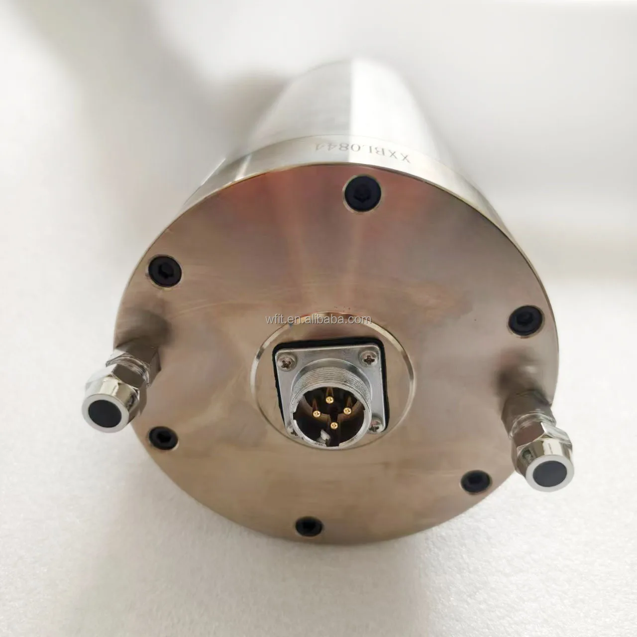 ماكينة التوجيه باستخدام الحاسب الآلي تستخدم محرك المغزل لتبريد المياه ER20 2.2kw 220 فولت 24000 دورة في الدقيقة 80 مللي متر محرك قطع الخشب المغزل #5