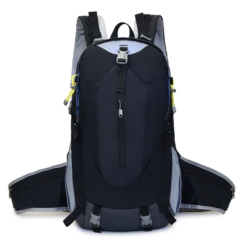 Mountaineering bag, large capacity nylon anti-splash backpack, ultra-light mountaineering bag.