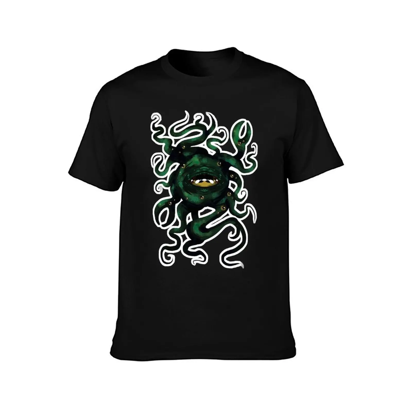 hermaeus mora, daedric prince of knowledge and memory T-Shirt, Summer Casual Cotton Tee, Oversized Streetwear Tops, 100% Cotton