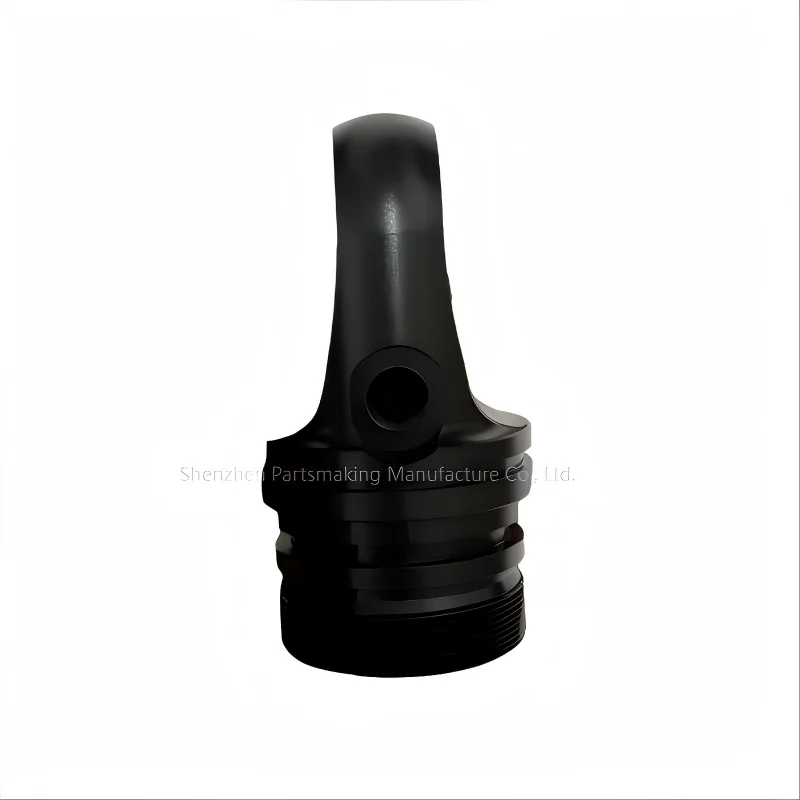 Black Anodized 6061/7075 Aluminum Parts - Custom CNC Machined