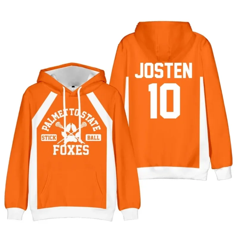 Men Hoodie The Foxhole Court Hoodies Palmetto State Foxes Lacrosse Jersey Cosplay KEVIN RENEE Pullover Hot 3d Men Women Clothin