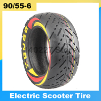 10 inch tire scooter TUOVT 10 inch tubeless colored tire 90/55-6 off-road electric scooter accessories vacuum tire