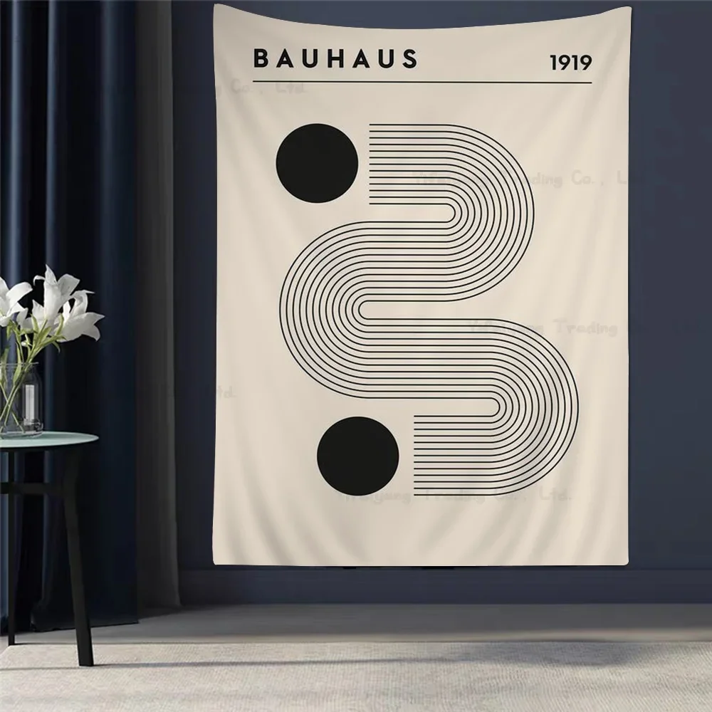 

Boho Bauhaus Artwork Wall Tapestry Home Decoration hippie bohemian decoration divination INS Home Decor