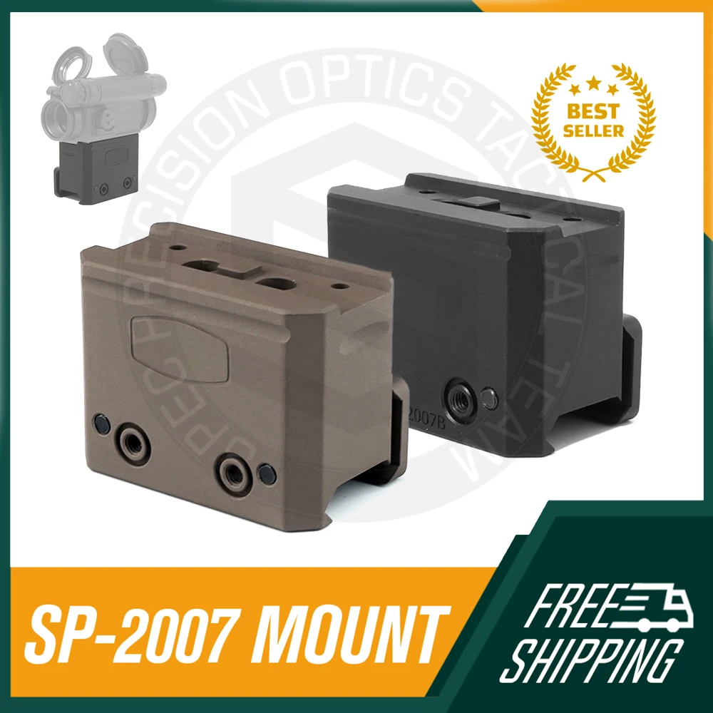 

SPECIFICATION SP-2007B HRT Mount Red Dot Sight Mount SM-2007B Подходит для прицела M5B M5S M5 H1 T2С отпечатков ног