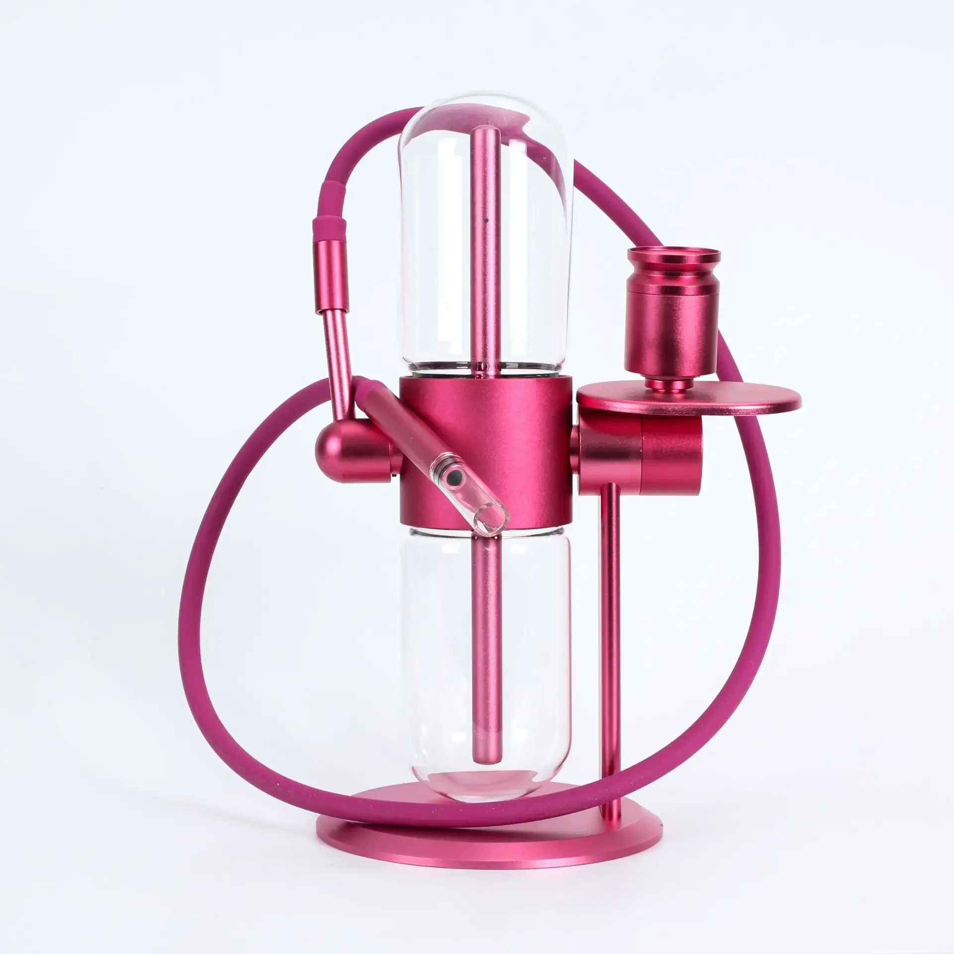 New rotatable pink gravity kettle gravity hookah factory wholesale